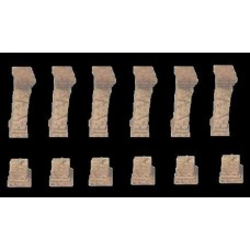 Stone Pillars (Set of 12)